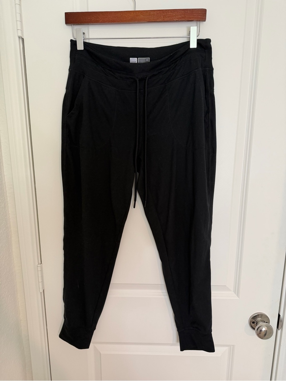 Lole Black Drawstring Jogger Pants